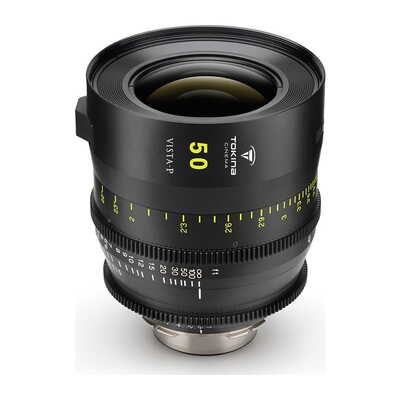 VISTA-P 50mm T1.5 CINEMA LENS PL ft PLマウント フィート表示