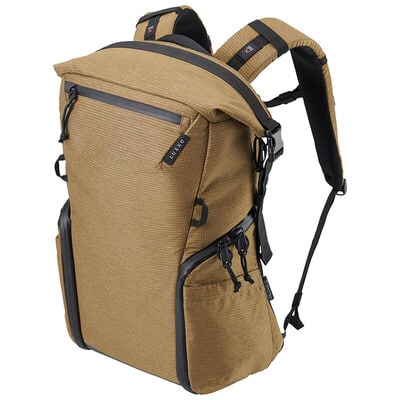 LUXXe グリッド ロールトップバックパック M カメラバッグ コヨーテ  SLX-GRBPMCY（アウトレット）