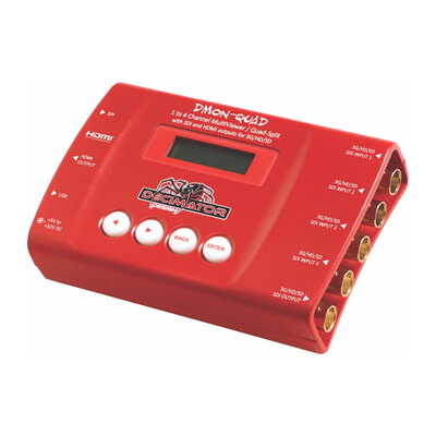DMON-QUAD 3G/HD/SD-SDI クアッド・スプリット SDI/HDMI コンバーター