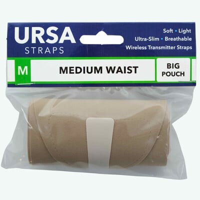 ウエストストラップ ビッグポーチ (Mサイズ) ベージュ M-BP-BEI