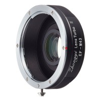 Lens Turbo II EF-m43 (キヤノンEFマウントレンズ→マイクロフォーサーズマウント) フォーカルレデューサーアダプター