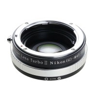 フォーカルレデューサーアダプター Lens Turbo II N/G-m43 (ニコンFマウントGシリーズ対応レンズ → マイクロフォーサーズマウント)