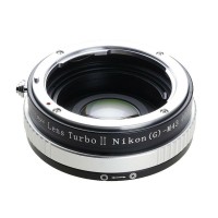 Lens Turbo II N/G-m43 (ニコンFマウントGシリーズ対応レンズ→マイクロフォーサーズマウント) フォーカルレデューサーアダプター