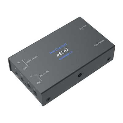 Pro Convert AES67 オーディオコンバーター・キャプチャデバイス