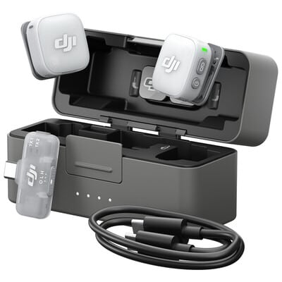 DJI Mic Mini 2 (2 TX + 1 モバイル RX + 充電ケース) DMM532
