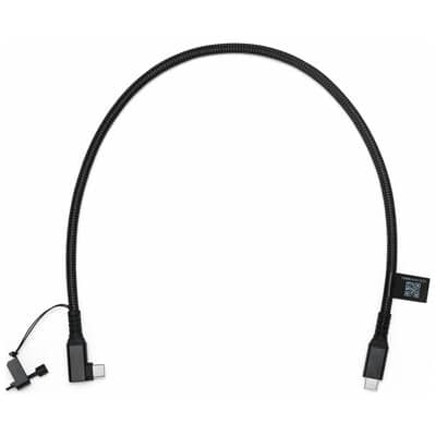 DJI SDR Transmission 2 L字型USB-C ビデオケーブル(DP、50cm) DT501F