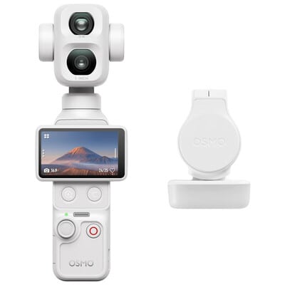 Osmo Pocket 4P スタンダード コンボ (パールホワイト)