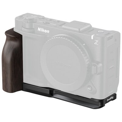Nikon ZR用 Nikon ZR用木製ハンドル付きL字型マウントプレート 5906