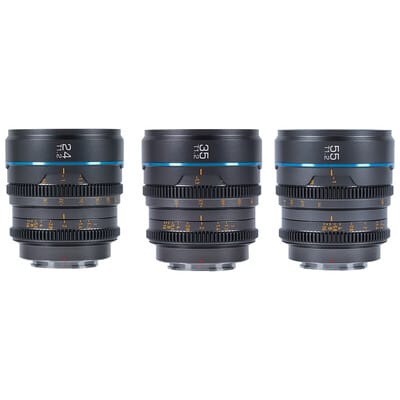 Night Walker T1.2 APS-C/S35 3本セット RF/グレー MS-3SRG-JP