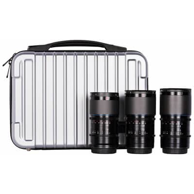 カーボンファイバーアナモルフィックレンズ 1.6x Full Frame 3本セット(35/50/75mm) L/ナチュラル Saturn 3S-LN