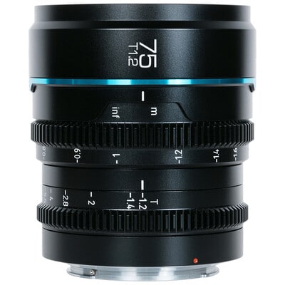 Night Walker 75mm T1.2 APS-C/S35 シネマレンズ MFT/ブラック MS75M-B-JP