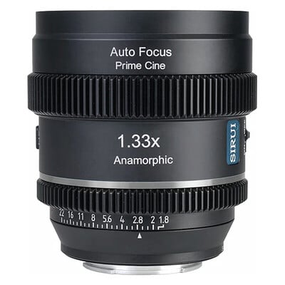 オートフォーカスアナモルフィックレンズ 20mm T1.8 1.33x S35 L/ナチュラル