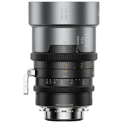 IronStar 100mm フルフレーム アナモルフィックレンズ T2.8 Macro 0.5x PL/ナチュラル(EFアダプター付) IRON-100-N-JP(2026年6月22日発売予定)