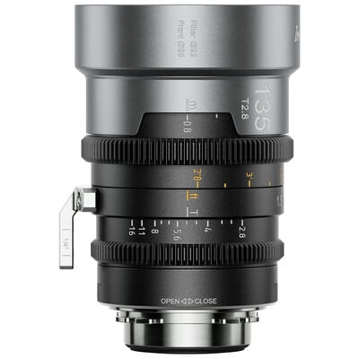 IronStar 135mm フルフレーム アナモルフィックレンズ T2.8 1.5x PL/ナチュラル(EFアダプター付) IRON-135-N-JP(2026年6月22日発売予定)