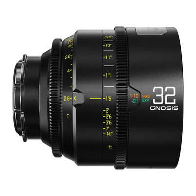 Gnosis Macro 32mm T2.8 フィート表示プライムレンズ(ハードケース付) DZO-G3228LPLI
