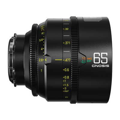 Gnosis Macro 65mm T2.8 メートル表示プライムレンズ(ハードケース付) DZO-G6528LPLM