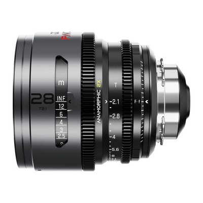 Pavo 2x アナモルフィックプライム 28mm T2.1 ニュートラルコーティング PL&EF マウント メートル表示 DZO-PA2821PLMN