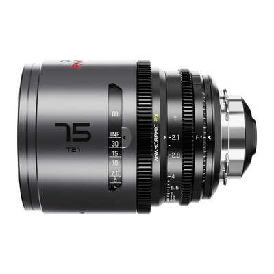 Pavo 2x アナモルフィックプライム 75mm T2.1 ニュートラルコーティング PL&EF マウント メートル表示 DZO-PA7521PLMN