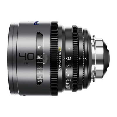 Pavo 2x アナモルフィックプライム 40mm T2.1 ブルーコーティング PL&EF マウント メートル表示 DZO-PA4021PLMB