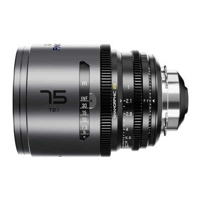 Pavo 2x アナモルフィックプライム 75mm T2.1 ブルーコーティング PL&EF マウント メートル表示 DZO-PA7521PLMB