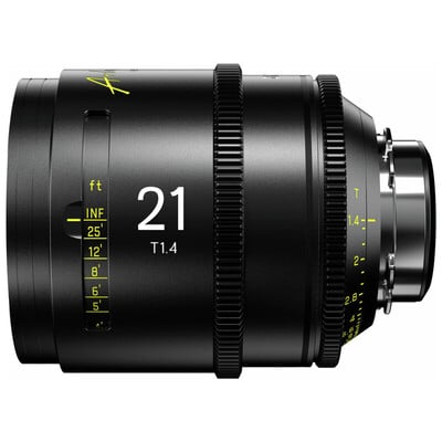 Arles Prime 21mm FF/VV T1.4 プライムシネレンズ(PLマウント/フィート表記) DZO-SAP21IPL