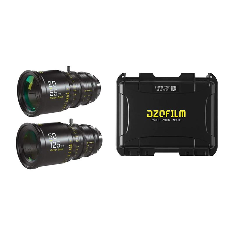 Pictor バンドル ブラック 50-125/20-55 T2.8c DZO-7220001B/2B-BUNDLE
