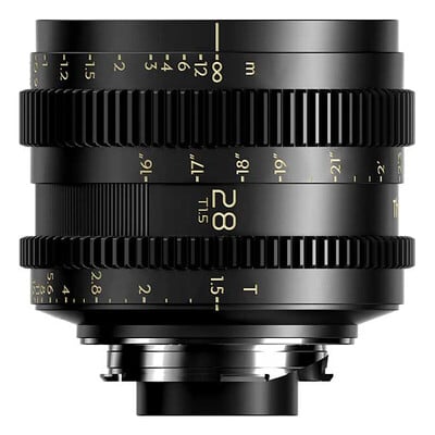 Simera-C 28mm T1.5 Mマウント ブラック TP-SC2815-M