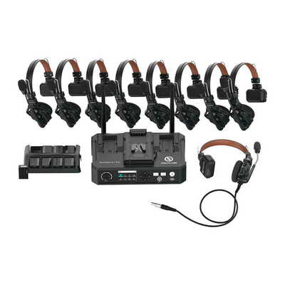 Solidcom C1 Pro-HUB8S [9-person Intercam with HUB & 8 Remote Headset]