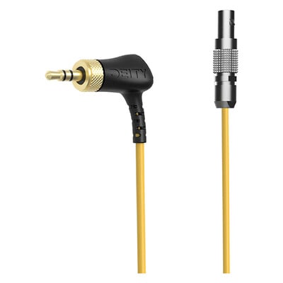 C16 Locking 3.5mm TRS to Straight 4-Pin LEMO Timecode Cable DTS0308D60