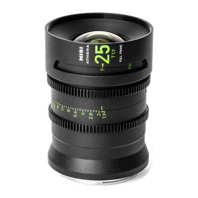 ATHENA PRIME LENS 25mm T1.9 (G-Mount)(NO DROP IN FILTER)