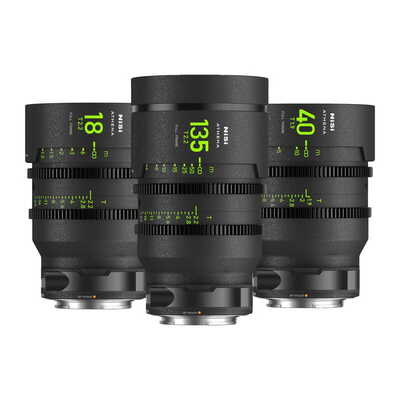 ATHENA PRIME LENS 3本セット RF-Mount (18/40/135mm)