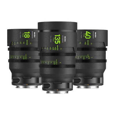 ATHENA PRIME LENS 3本セット L-Mount (18/40/135mm)