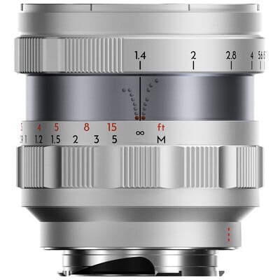 Simera 75mm f1.4 ライカ Mマウント シルバー TP-S75M-SR