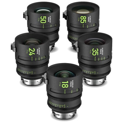 AUREUS PRIME SET PL-Mount (18/T1.4 24/T1.4 35/T1.4 50/T1.4 85/T1.4)