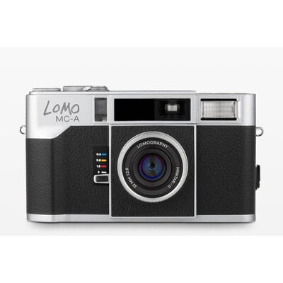 Lomo MC-A 35mm Film Camera Silver