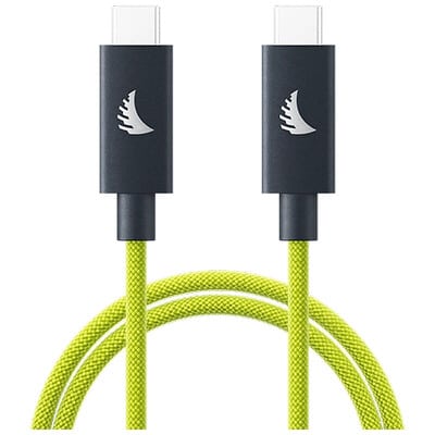 USB-C 4.0 Solid Flex Cable Lime 1 m UC4SFL100