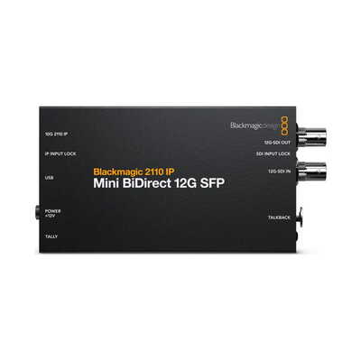 Blackmagic 2110 IP Mini BiDirect 12G SFP