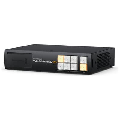 Blackmagic Videohub Mini 6x2 12G
